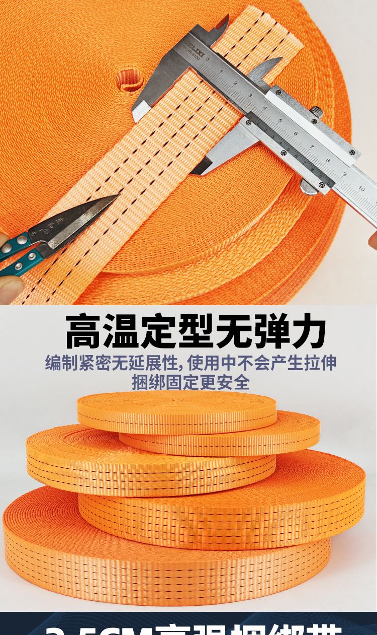 2.5CM 3.8CM 5CM High-Strength Polyester Lashing Strap