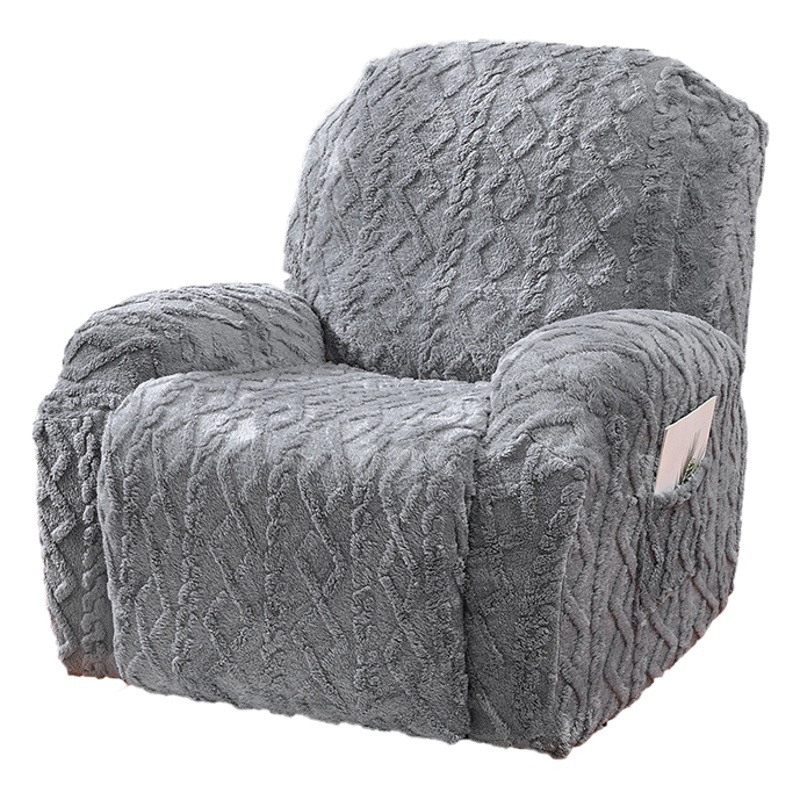 Conjunto de sofá Chivas de terciopelo de algodón jacquard transfronterizo de primera clase con todo incluido, conjunto de sillón reclinable de masaje Chivas