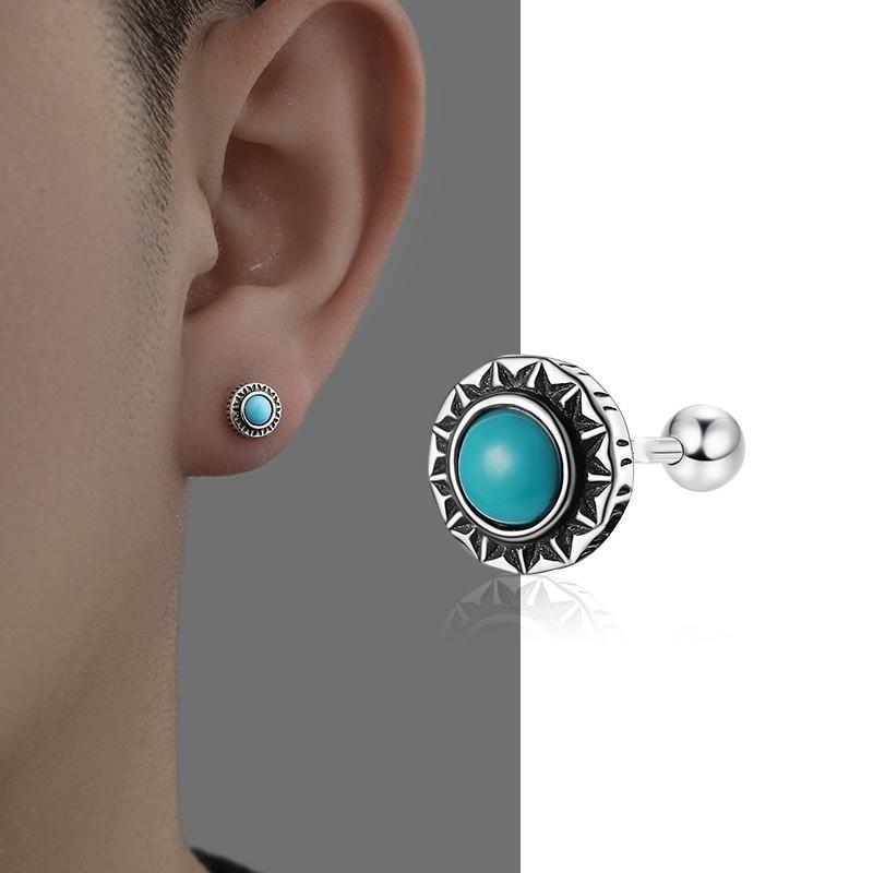 Hypoallergenic Sleep Stud Earrings In Titanium For Healing Ears_voghion.com