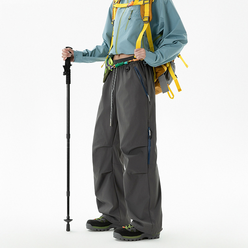 大牌冲锋裤女防水防风户外徒步登山裤小个子山系穿搭速干运动裤子|undefined