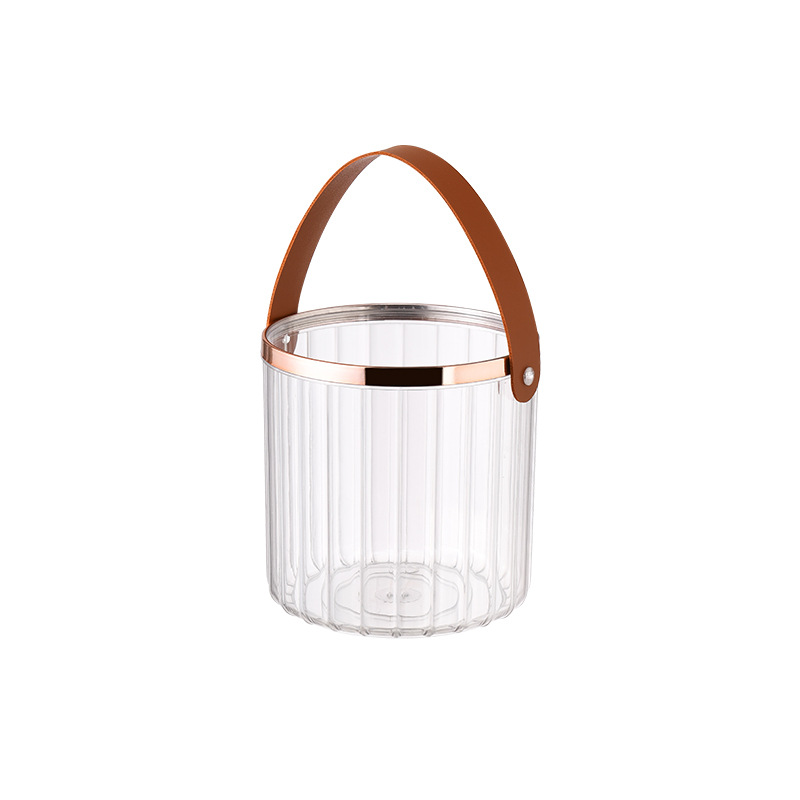 En línea celebridad plato de fruta verano creativo cubo de hielo cesta de picnic hogar sala de estar luz lujo cesta de frutas multifuncional Cubo de almacenamiento de moda