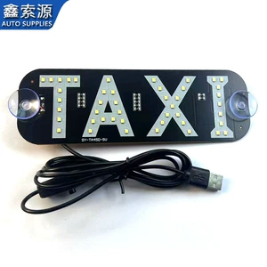 USB fişli LED TAKSİ işığı