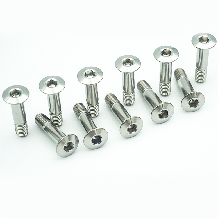 钛合金螺丝TC4 沉头内六角链轮螺丝m8*30 摩托车自行车螺丝