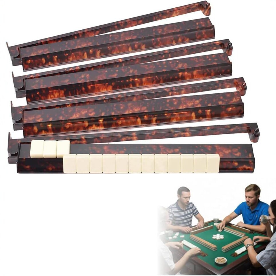 Cross-Border Mahjong Push Rod, Mahjong Push Ruler, Mahjong Table Accessories, Mahjong Push Rod 17in, Push Ruler Protective Cover