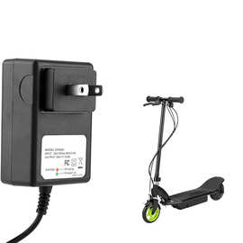 24V 0.6A 滑板车充电器 适用于Razor E100 E125 E500S PR200
