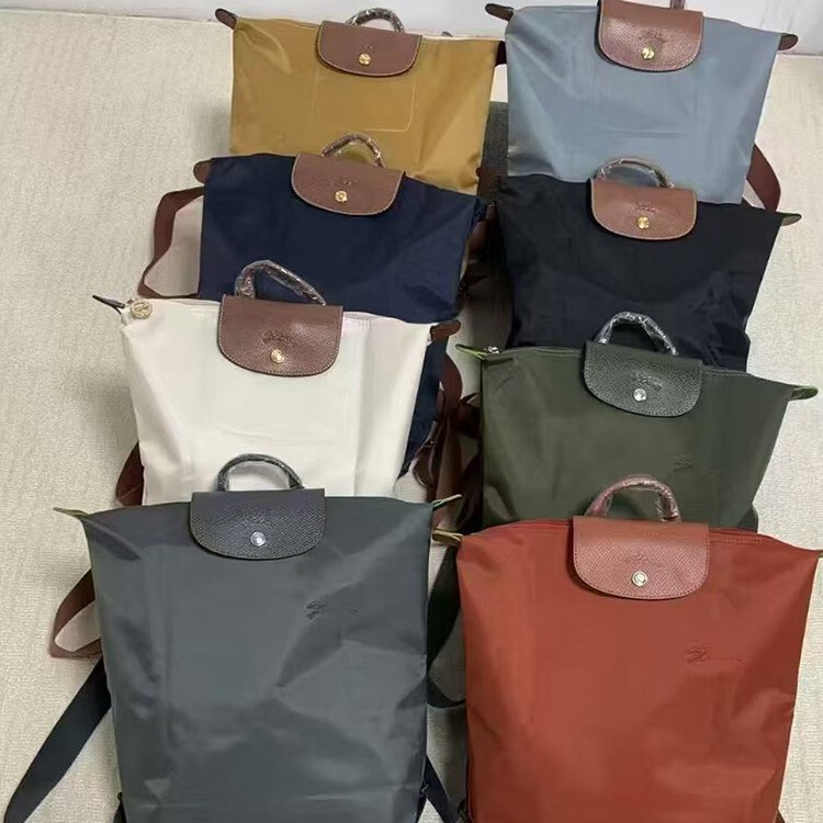 2025 New Upgraded Dragon Inlaid Backpack Large Capacity Lightweight Folding Backpack Waterproof Casual Travel Dumpling Bag