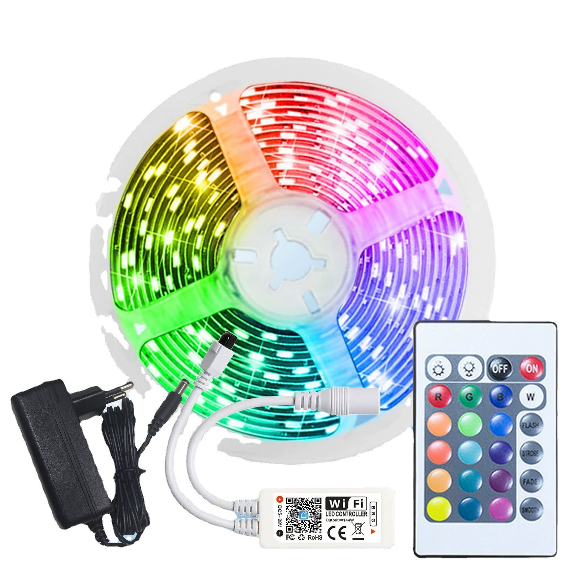 Контроллер для LED музыкальной светодиодной ленты, набор, граффити