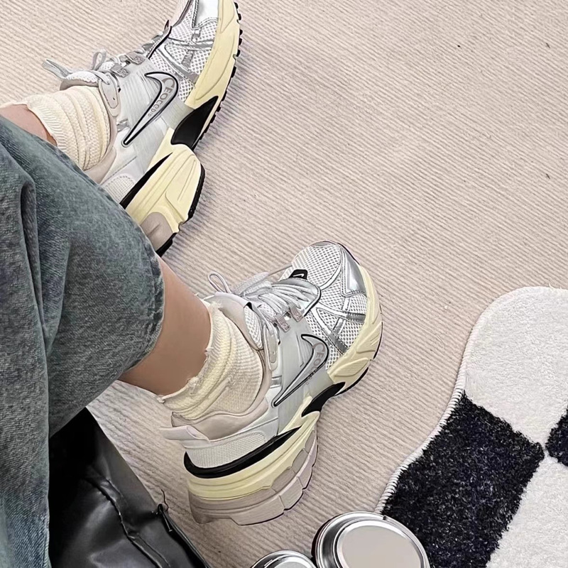 Authentic Niel Official Pure Original V2K Run Dad Shoes Mesh Large Size Sports Shoes Low-Top Retro Men's and Women's Running Shoes