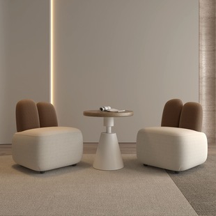 Simple Style Single Sofa Creative Rabbit Chair Sofa Coffee Shop Entertainment Club Lounge Single Sofa Combination