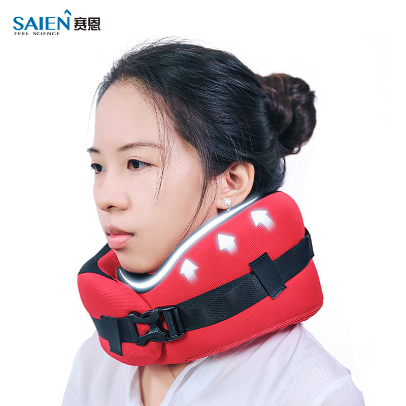 赛恩跨境新款 旅行U型枕 记忆棉护颈椎枕头 圆柱型慢回弹护颈颈枕|ms