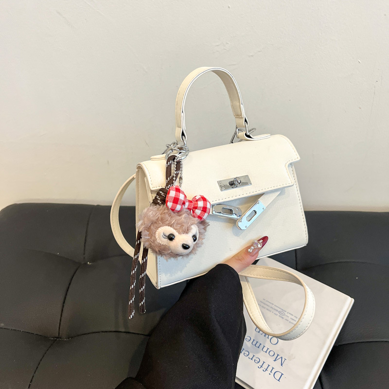 Bolsos de nuevo estilo de verano para mujer 2025 moda de alta calidad bolso de mensajero de un solo hombro bolso de Kelly portátil de nicho