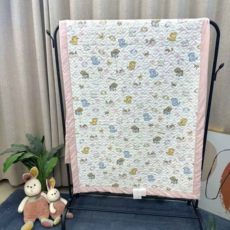 床盖90*200cm学生宿舍卡通印花单人床盖可水洗上下铺寝室绗缝床单|undefined