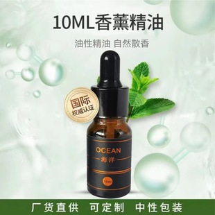Aromatherapy Essential Oil Refill Liquid Diffuser Stone Special Oil-Soluble 10ml Gypsum Fireless Aromatherapy Car Perfume Factory