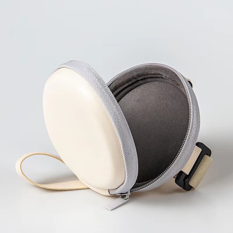 Glasses Folding Sunglasses Storage Round Box Factory Direct Sales Wholesale Round Zipper Bag Oem Custom Folding Glasses Bag