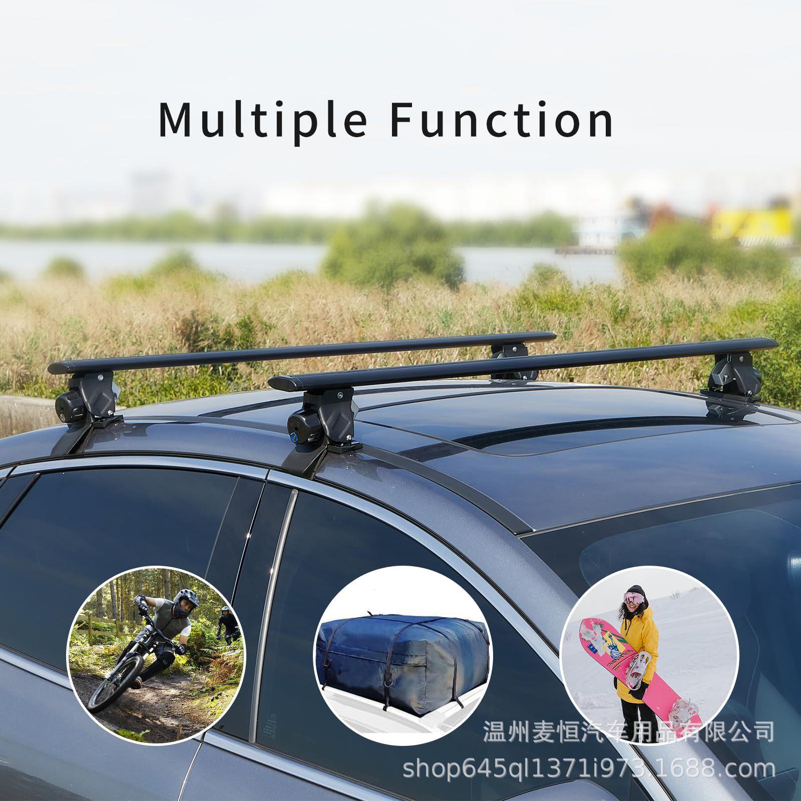 Tiger Claw Name 51" SUV Without Roof Side Rail (Naked Roof) Image