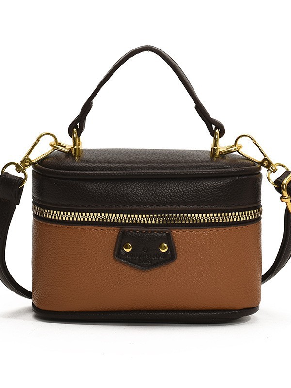 Bolsos para niños al por mayor 2025 nueva versión coreana Harajuku estilo de alta gama patrón de lichi bolso diagonal retro bolso pequeño para niñas
