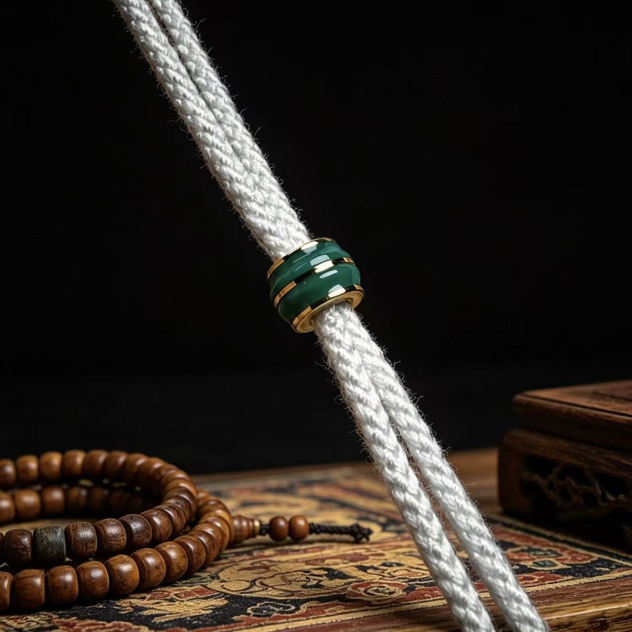 Imitation Turquoise Cord Stringing Thread Can Be Used for Thick Cords and Large Holes, Accessories for Bracelets, Spacer Beads, Necklace End Positioning Beads, and Accessories