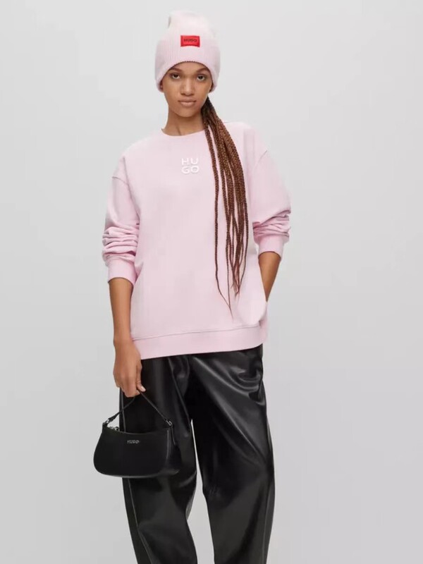2024 European and American Style Fashion Autumn and Winter New Versatile Loose Velvet Thickeneded Fashion Printed Pullover Round Neck Sweatshirt for Women 2024 European and American Style Fashion Autumn and Winter New Versatile Loose Velvet Thickeneded Fashion Printed Pullover Round Neck Sweatshirt for Women