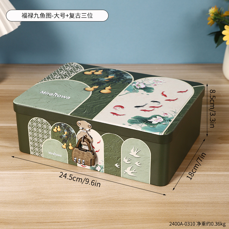 2400A-0310 철상자-푸루구어피규어-대형+레트로 3인