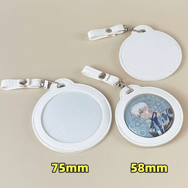 Держатель для значков 58, маленький круглый чехол-органайзер для значков, сумка для значков, держатель для значков