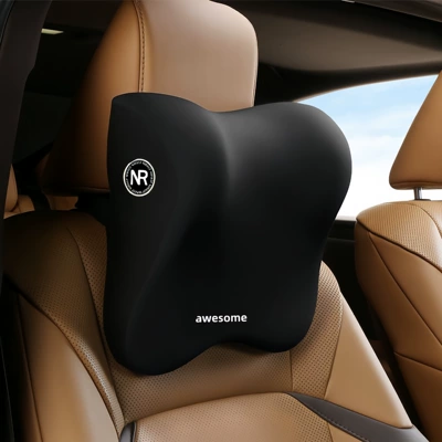 Lumbar Support, Neck Pillow, Seat: Headrest - mysterious-black-headrest-hhh