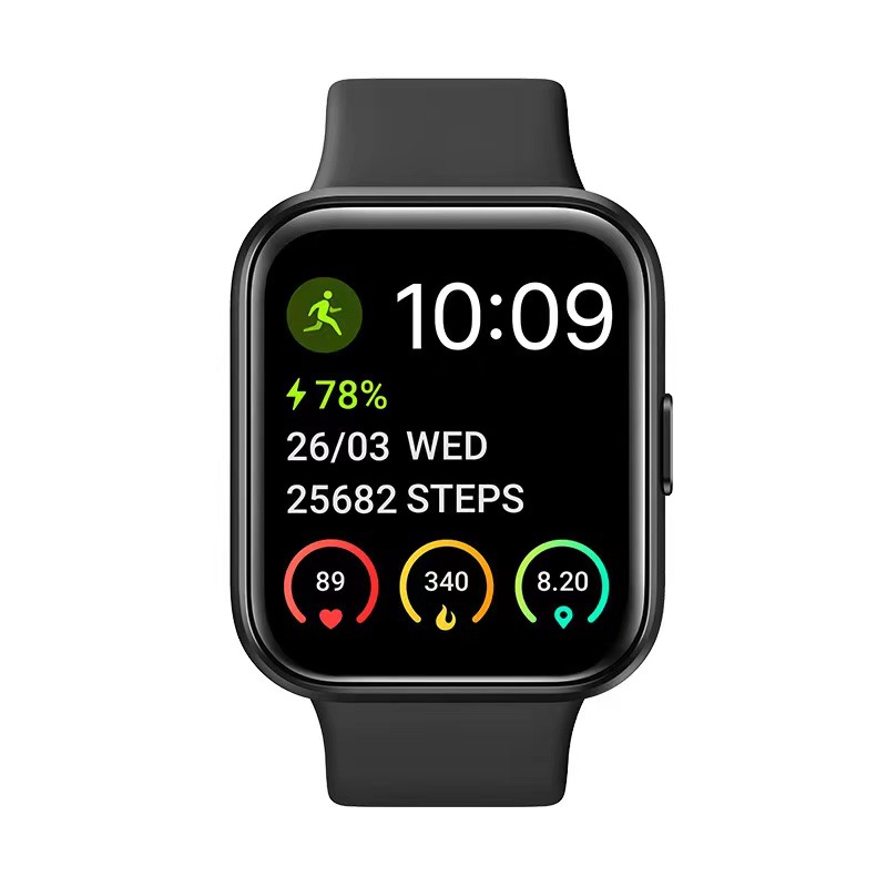 ID208 pulsera inteligente de 1,8 pulgadas Bluetooth llamada Frecuencia Cardíaca oxígeno en la sangre monitoreo de la salud Alexa Voz multi-deportes inteligencia