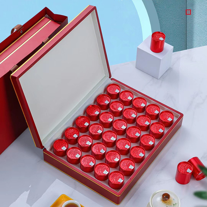 茶叶包装盒空礼盒小罐包装高档木盒金骏眉大红袍岩茶红茶通用