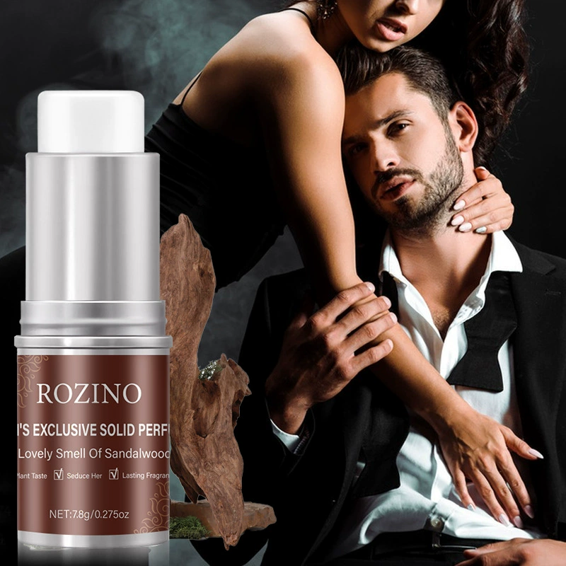 [Трансграничный] дезодорант из сандалового дерева rozino для мужчин и женщин с длительным ароматом, портативный твердый парфюм, портативный дезодорант