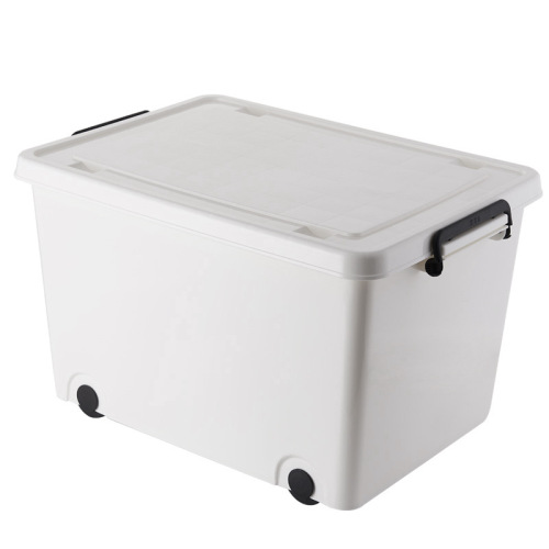Oceany Fish Manufacturer Plastic Storage Box Solid Color Thick Clothing Organizers Indoor Underwear with Wheels Storage Box