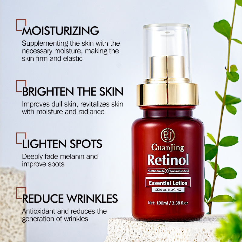 100g Retinol și Nicotinamidă GJ7182 esență de lapte 144 buc_voghion.com