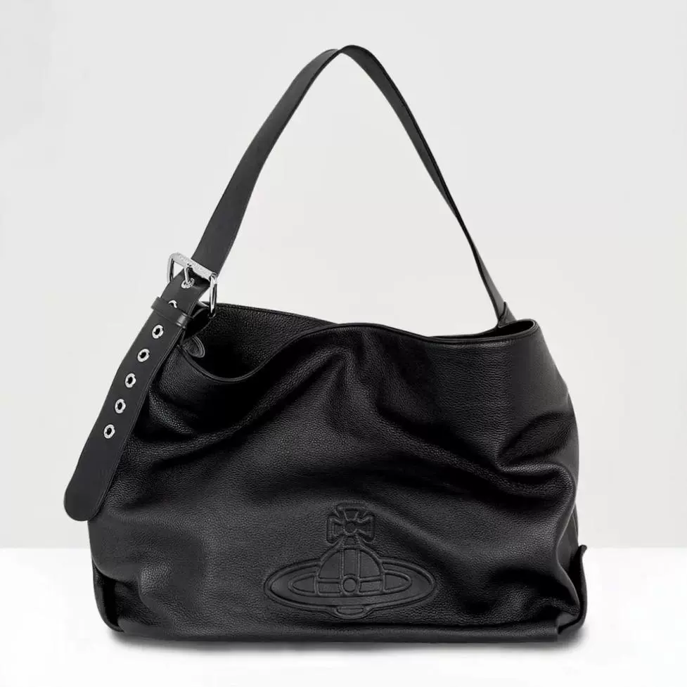 24 новая западная королева-мать Сатурн рельефная Hobo бездомная сумка большая емкость с рисунком личи кожаная сумка через плечо Тотер сумка