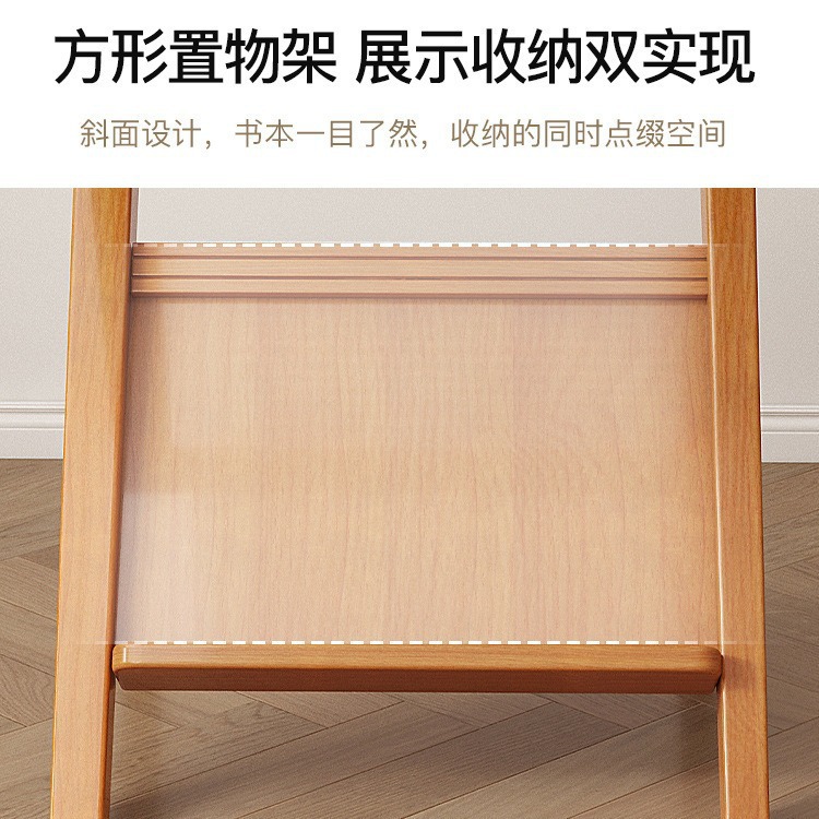 Mesa lateral del sofá, mesa de centro pequeña de vidrio, mesa pequeña de madera maciza, mesa lateral de cama, estante, mesa cuadrada pequeña, mesa lateral pequeña de estilo japonés