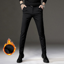 抖音爆款2025西裤男爆款修身小脚弹力休闲时尚商务裤工作裤833