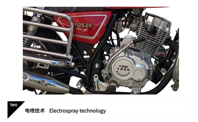 Cross-border Motorcycle: New GN125 150CC Jianshe Prince model, National IV standard, fuel-injected two-wheeled motorcycle