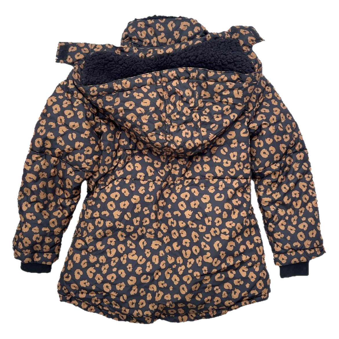 24 nuevos invierno ropa de algodón de niñas al aire libre ropa de algodón con capuz