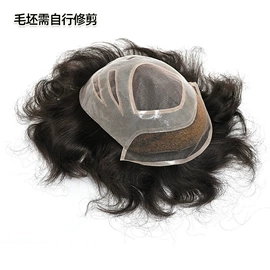 真发假发;男士假发;假发短直发