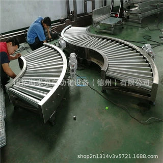 供应动力滚筒输送机 重型自动化滚筒输送流水线板式输送传送带