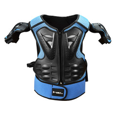 Motorcycle Children's Armor Jacket Riding Roller Skating Elbow and Knee Guards Anti-Fall Back and Waist Protection Balance Bike Sports Protection Gear