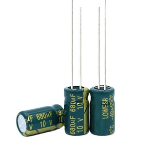 ��Ʒ 10V 680UF 6*11 �G�� ���l���� �X늽������ 6x12
