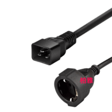 IEC320 C20�D�W��ĸ��CEE7/3�Wʽ�����D�Q���^1.5ƽ��0.3��