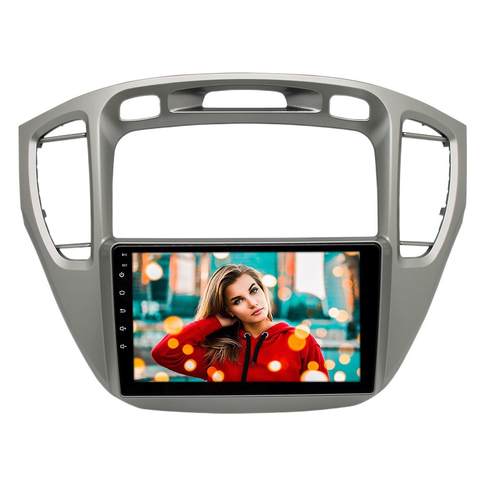 Aplicable a 00-07 Toyota Highlander Android navegación Bluetooth MP5 coche reproductor de coche imagen de marcha atrás