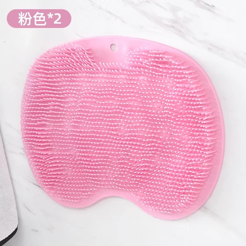 足洗いと足こすりツール、怠け者用足こすりマッサージマット、家庭用浴室足こすりマット、吸盤付き滑り止め足洗いマット|undefined