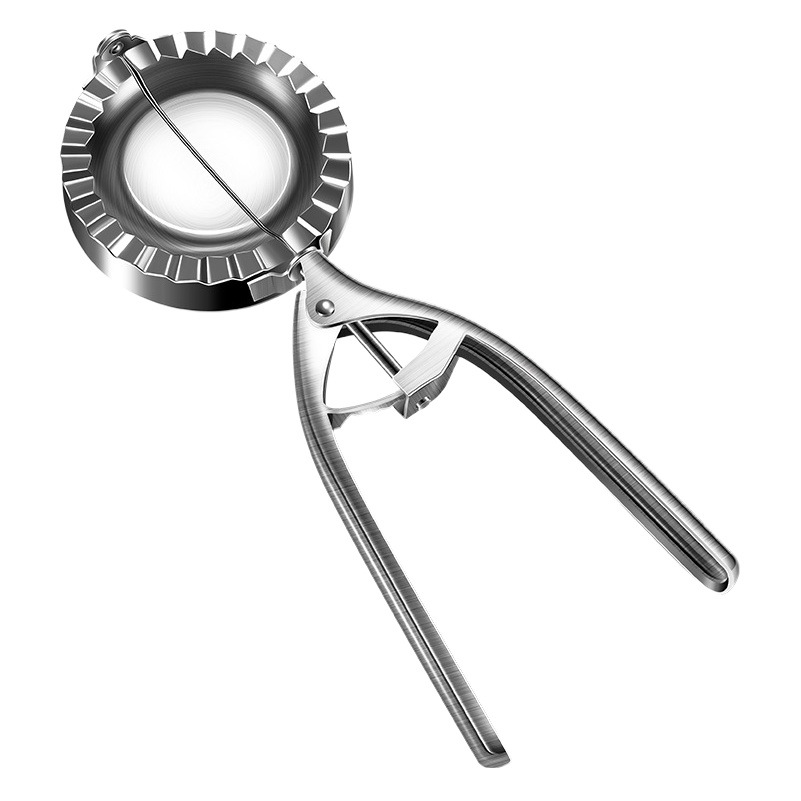 Dumpling haciendo artefacto 304 Acero inoxidable dumpling piel presionando molde perezoso instantáneo automático dumpling haciendo herramienta dumpling Maker