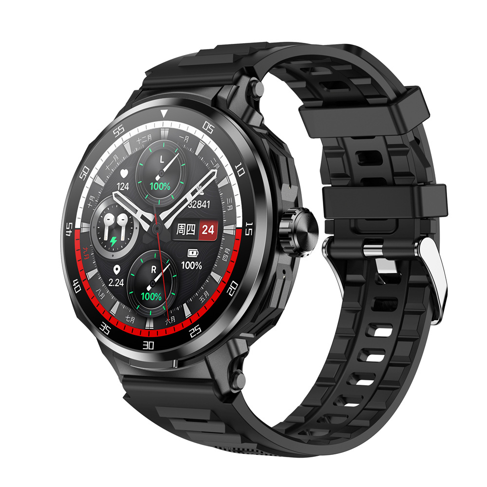 Huaqiangbei D11 auricular Bluetooth reloj inteligente dos en uno llamada Bluetooth frecuencia cardíaca presión arterial oxígeno en sangre ejercicio de salud