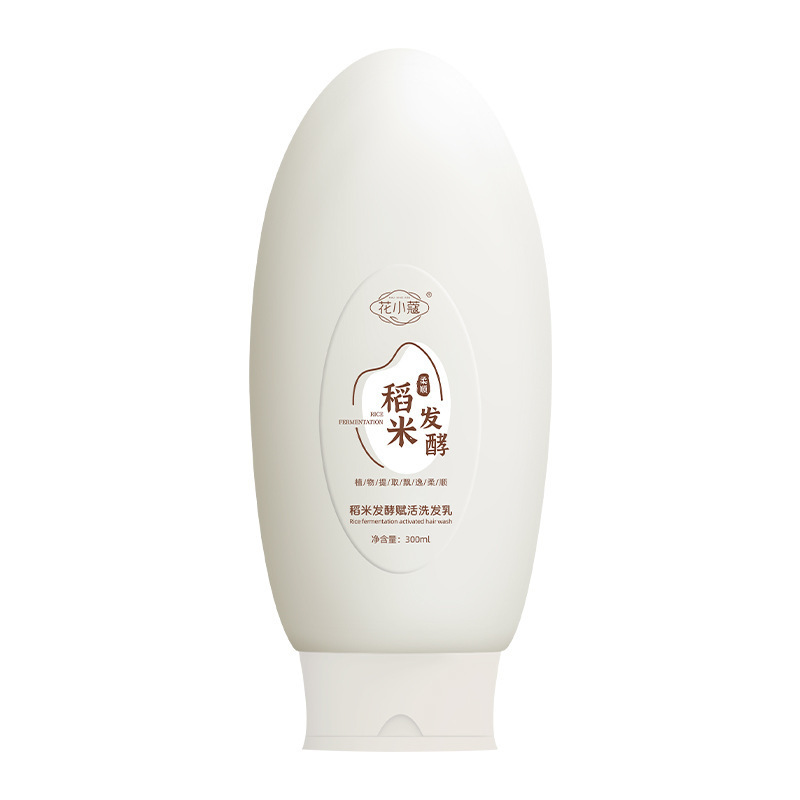 Fertilización de arroz activador champú de 300ml para mejorar el cabello suave y suave