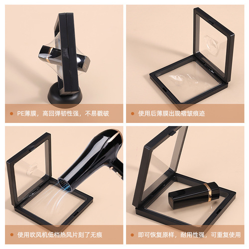 pe suspended box transparent jewelry box wholesale necklace ring bracelet bracelet display box jewelry packaging box