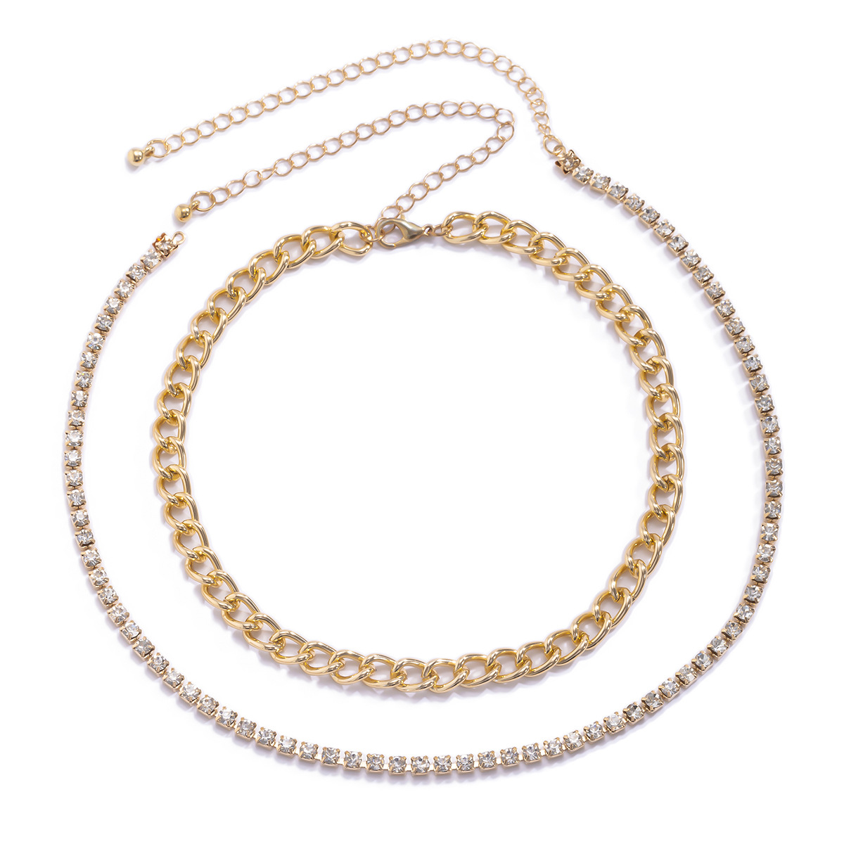 Simple Multilayer Retro Necklace display picture 9