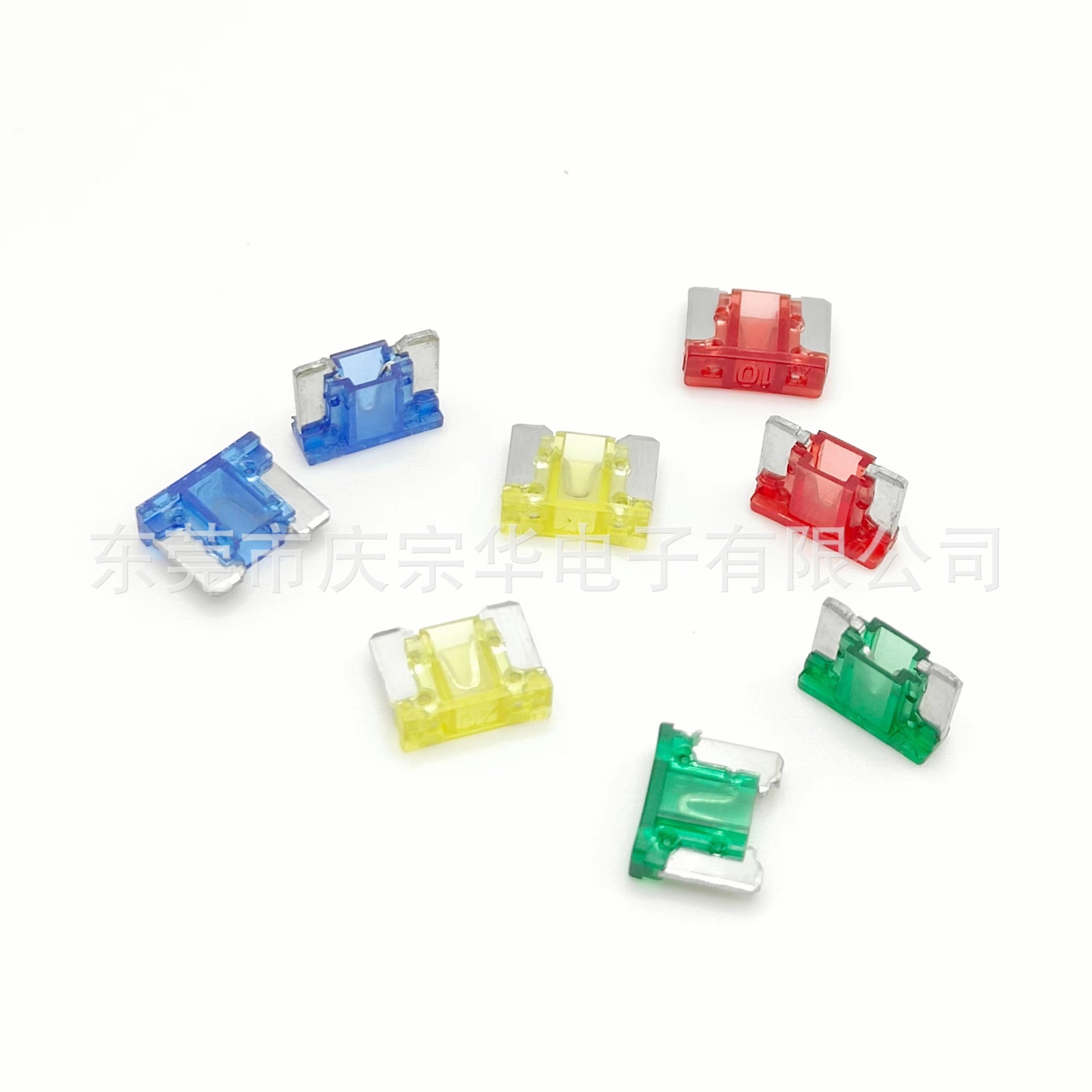 迷你平脚汽车保险丝小号汽车插片保险丝PC材质1-30A 32V