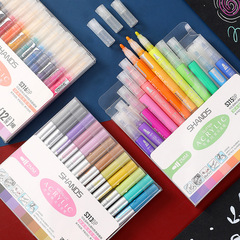 Acrylic Markers Set Hand-painted Doodle Pens DIY Water-based Colorful Art Glitter Magic Pens