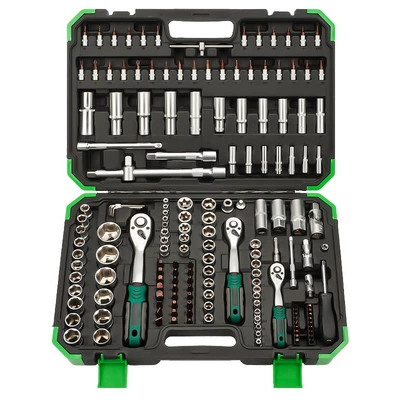 Mühərrik tənzimləmə alətləri | S2 Bit Multifunctional Socket - pearl-nickel-72-teeth-172pc